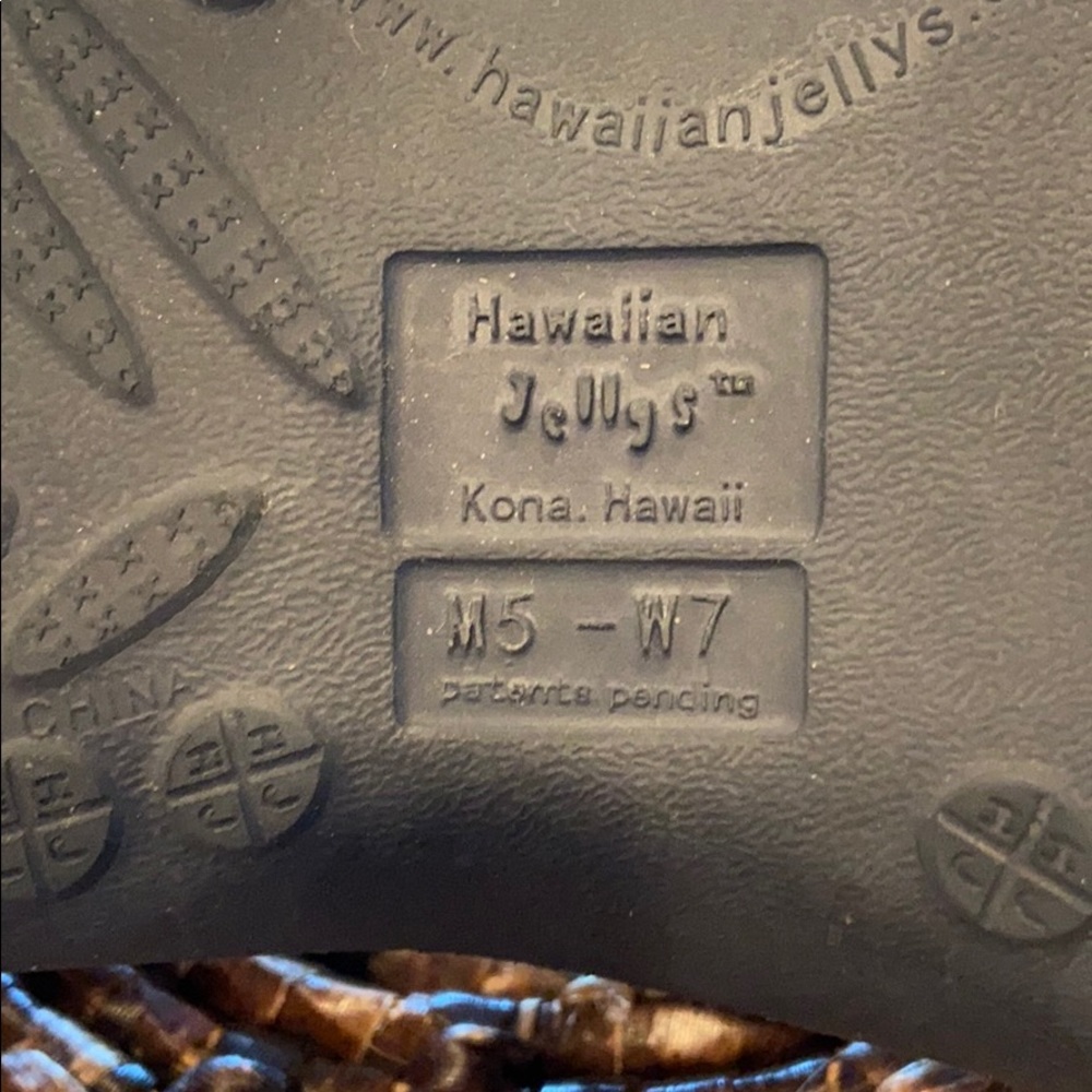 Hawaiian Jellys Presidential Flip Flops - Picture 3 of 8